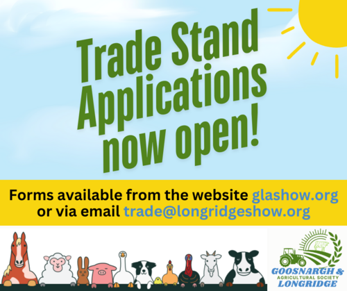Goosnargh & Longridge Agricultural Society showground trade stand
